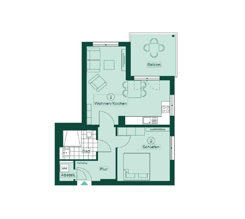 Apartment "Kiefernblick" - Haffresidenz Garz  Eksteriør billede